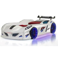 Ліжко машина Ягуар Speedy boy, біле Туреччина